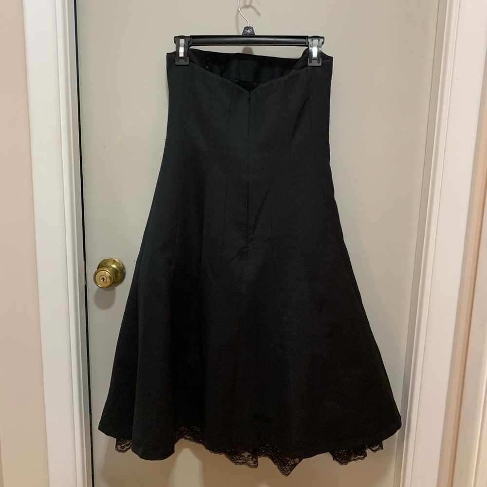 Vintage Express Cocktail Strapless dress